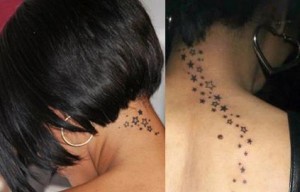 Top 5 des  tatouages sur la nuque de stars